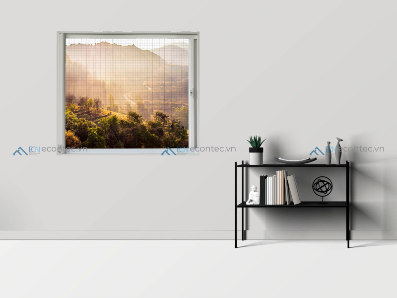 Cửa kéo ngang một cánh AirMesh TechRoll linh hoạt, mở dễ dàng