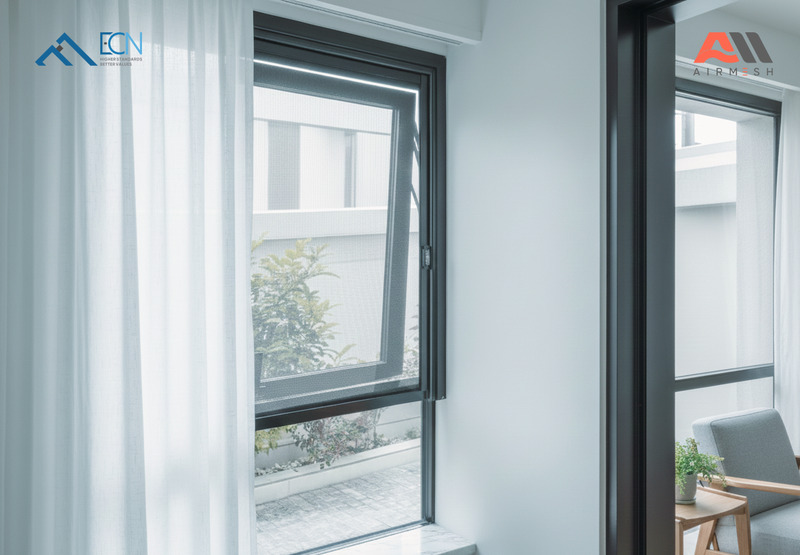 Airmesh có tốt không? Hình ảnh thực tế tại nhà khách hàng cho sản phẩm cửa mở ngang