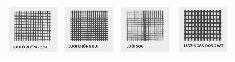 Techroll cung cấp lưới đa dạng, phù hợp mọi nhu cầu sử dụng