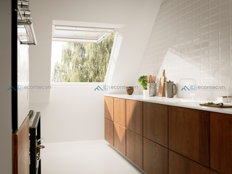 Velux đa dạng cửa mái dốc với vận hành thông minh, linh hoạt