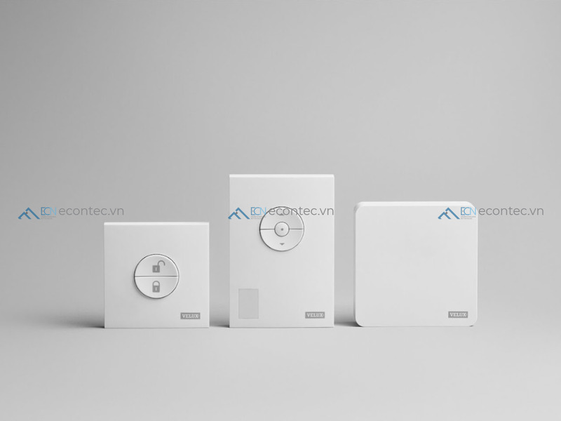 Velux cho phép điều khiển cửa và rèm từ xa tiện lợi