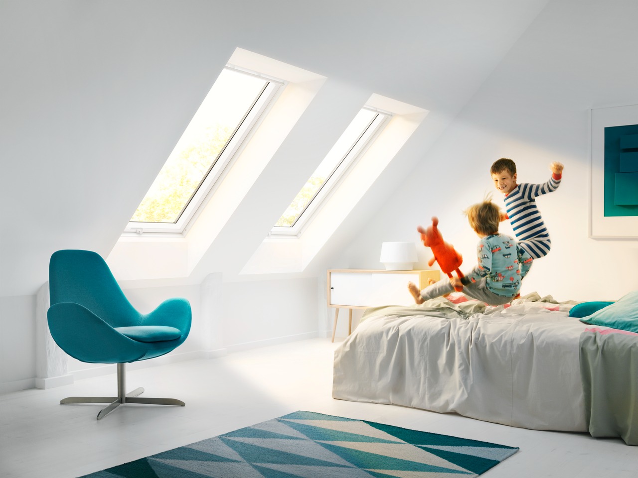 GPU 0069 & GPL 2070 - cửa sổ mái mở hất bền bỉ, kinh tế