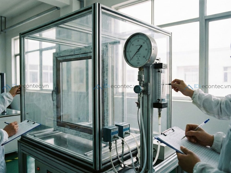 Lưu ý kỹ thuật quan trọng khi chọn cửa đạt chuẩn ASTM E283