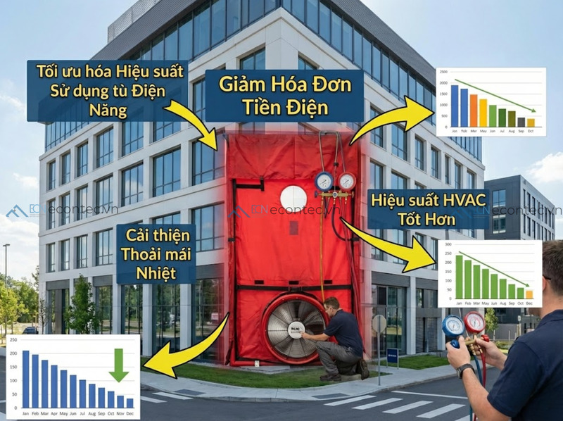 ASTM E283 giúp tối ưu tiết kiệm điện và ổn định nhiệt độ