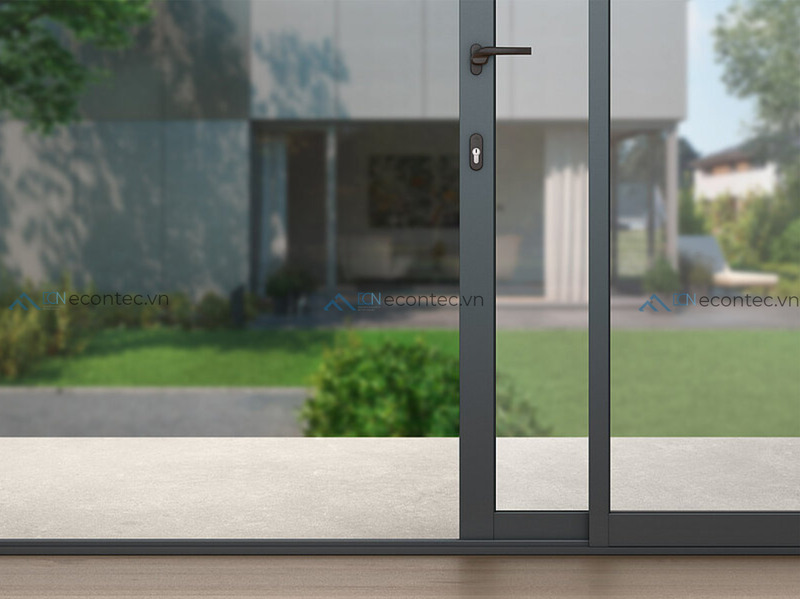 Roto Patio Inline đạt ASTM E331 trượt êm, kín nước