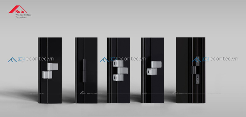 Bản lề cửa đi Roto FN52D chắc chắn, kín khít và an ninh