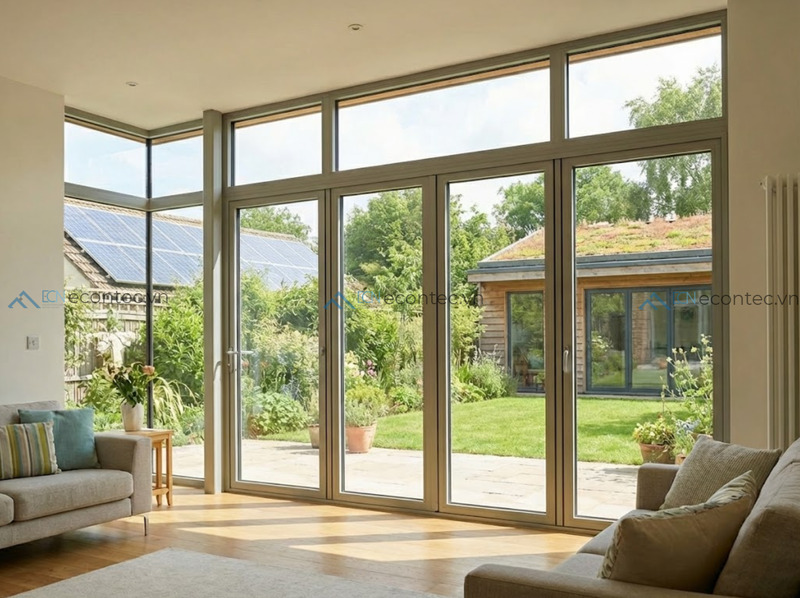 Hệ cửa BS EN 1025 giúp tiết kiệm điện và nâng tầm tiện nghi