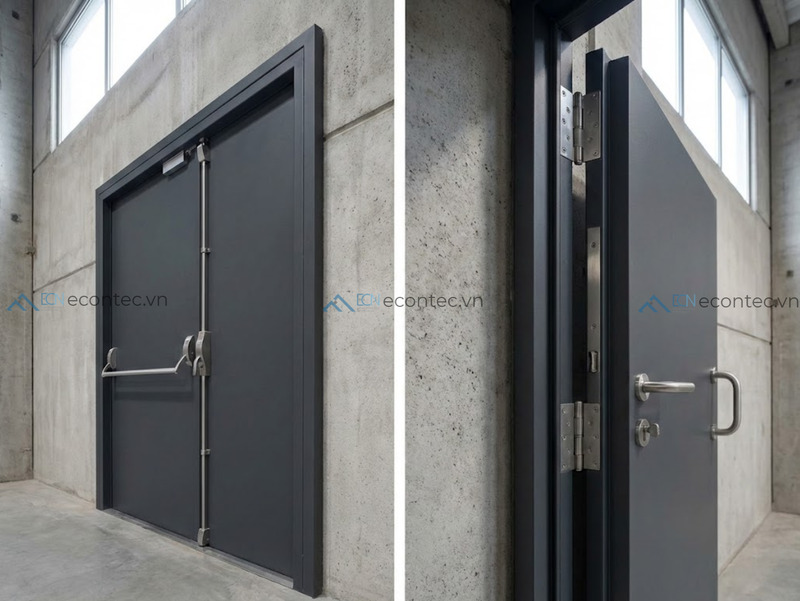 Phụ kiện đồng bộ giúp cửa đạt chuẩn BS EN 1027