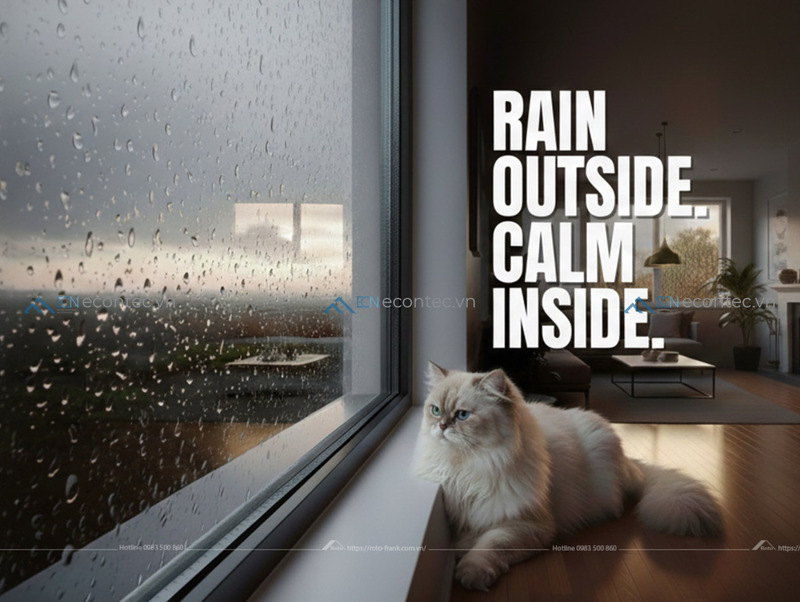 Hệ nhôm Roto-i đồng bộ, bền vững với công nghệ bề mặt cao cấp