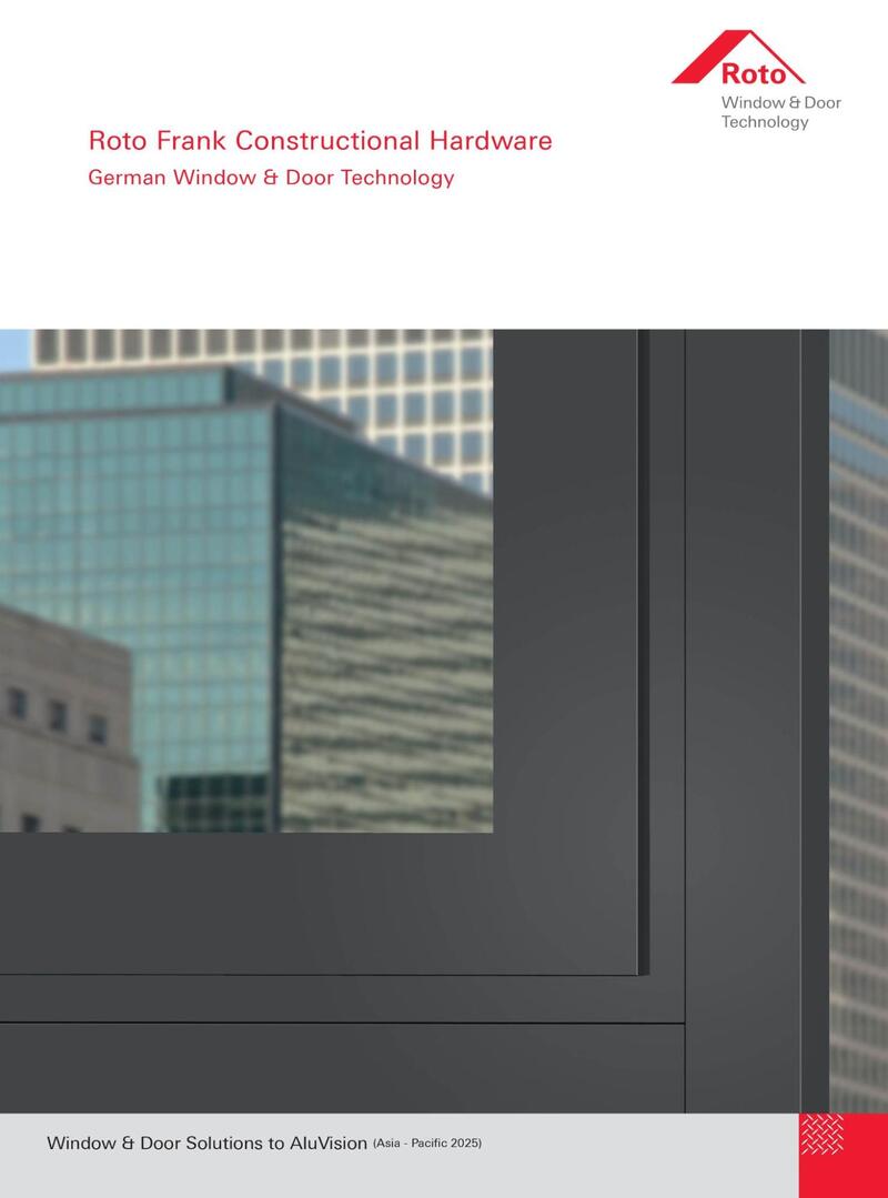 Tải catalogue phụ kiện Roto chính hãng để thi công chuẩn kỹ thuật