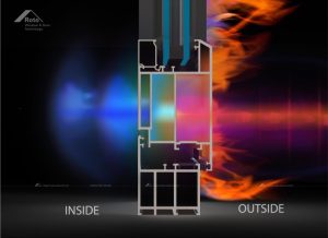 Cấu trúc kính hộp nhiều lớp giúp cách nhiệt và ổn định nhiệt độ