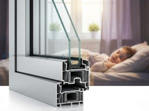 Cấu trúc kín khít và chịu lực của cửa nhôm kính an toàn