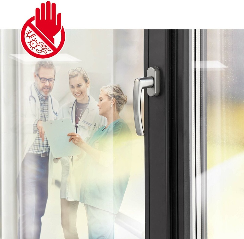 Tay nắm an toàn và phụ kiện đồng bộ cho cửa nhôm kính