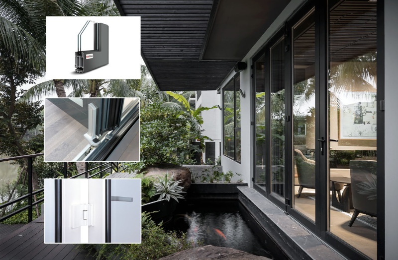 Giải pháp cửa nhôm đồng bộ phụ kiện cho công trình hiện đại