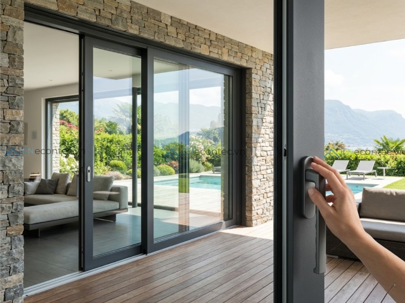 Công nghệ bề mặt quyết định độ bền và thẩm mỹ cửa nhôm