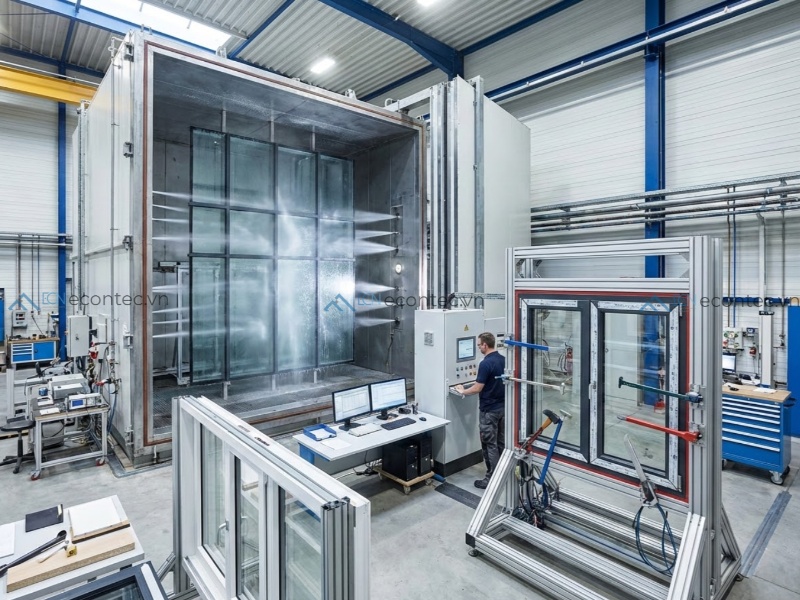 Chứng chỉ kỹ thuật khẳng định hiệu năng hệ cửa hiện đại