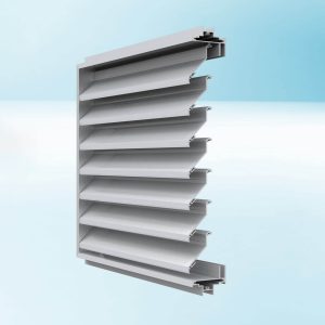 Louver tự động là hệ lam chắn nắng điều chỉnh góc linh hoạt và tăng thẩm mỹ cho công trình.