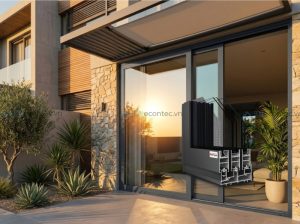 Chọn cửa nhôm cho nhà hướng tây chống nóng và chịu thời tiết khắc nghiệt