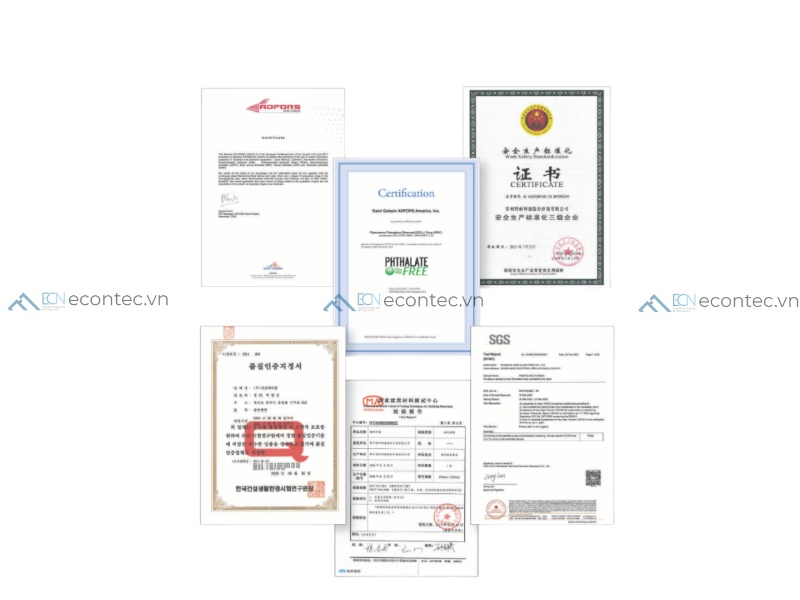 Cửa lưới đạt kiểm định chất lượng đảm bảo hiệu năng lọc và độ bền ổn định