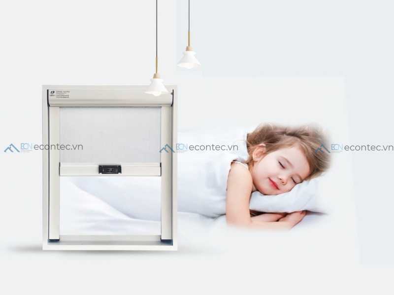 Cửa lưới chống côn trùng hiệu quả bảo vệ không gian sạch an toàn