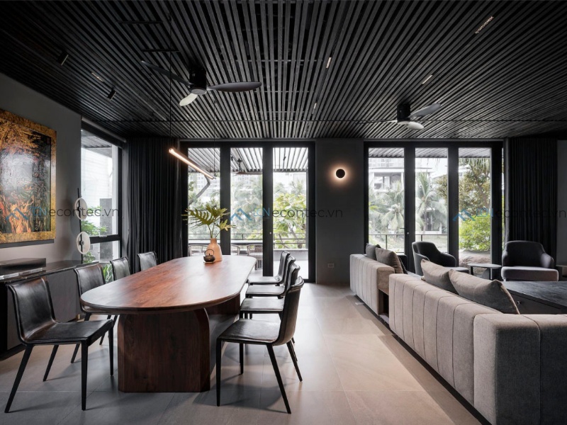 Hệ cửa Roto i đồng bộ kín khít bền bỉ vận hành êm ái thẩm mỹ cao