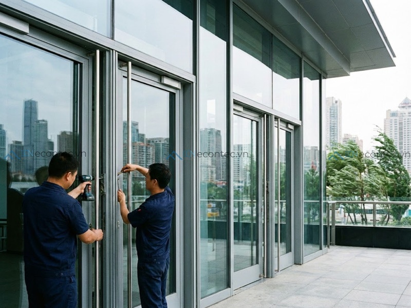 Cửa Roto-i chịu tải gió cao và bền vững trong mọi điều kiện