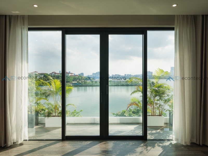 Cửa trượt Roto Patio Inowa 130 IW kín khít chống ồn hiệu quả