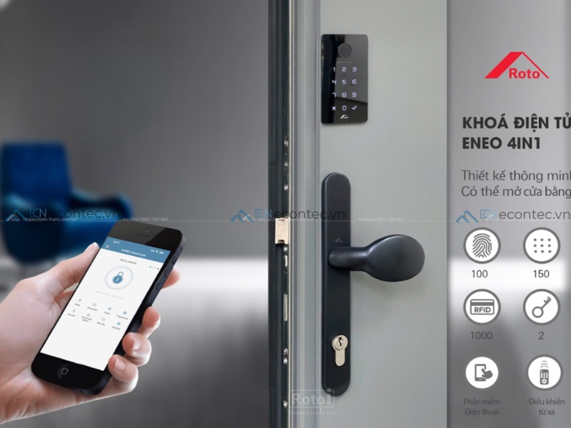 Cửa nhôm tấm liền khối Panel chịu lực cao và bảo mật tối ưu