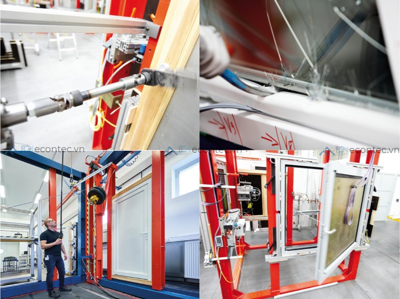Kiểm định quốc tế đảm bảo độ bền và độ tin cậy hệ cửa