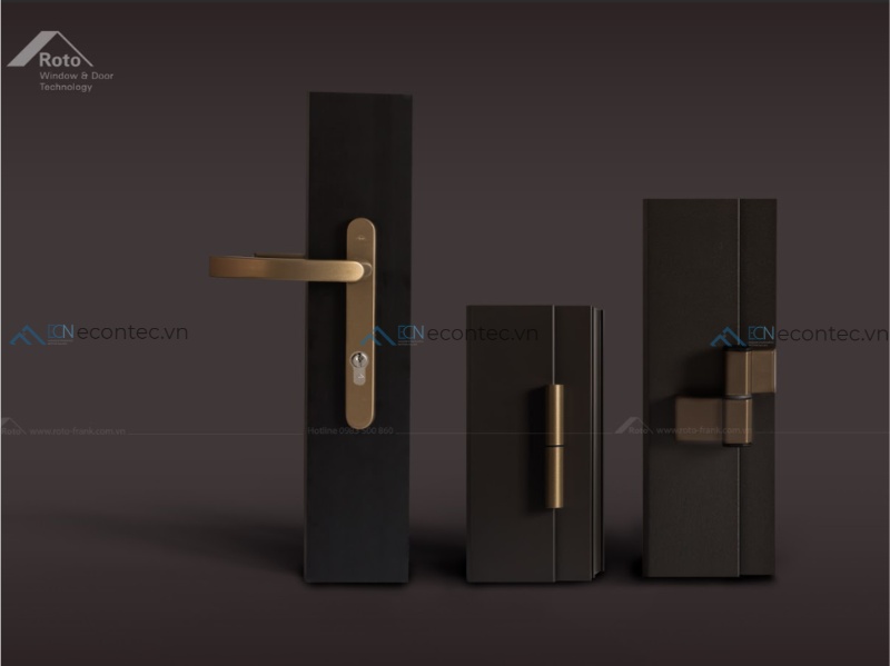 Phụ kiện đồng bộ giúp cửa nhôm vận hành ổn định bền bỉ