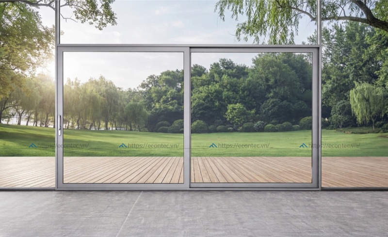 Lift Slide chịu tải 400kg/cánh và vận hành êm nhẹ những cánh cửa khổng lồ