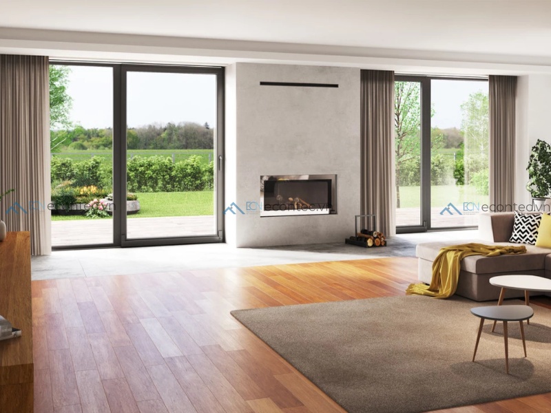 Cửa lật trượt Roto Patio Alversa đa năng thông gió và an toàn