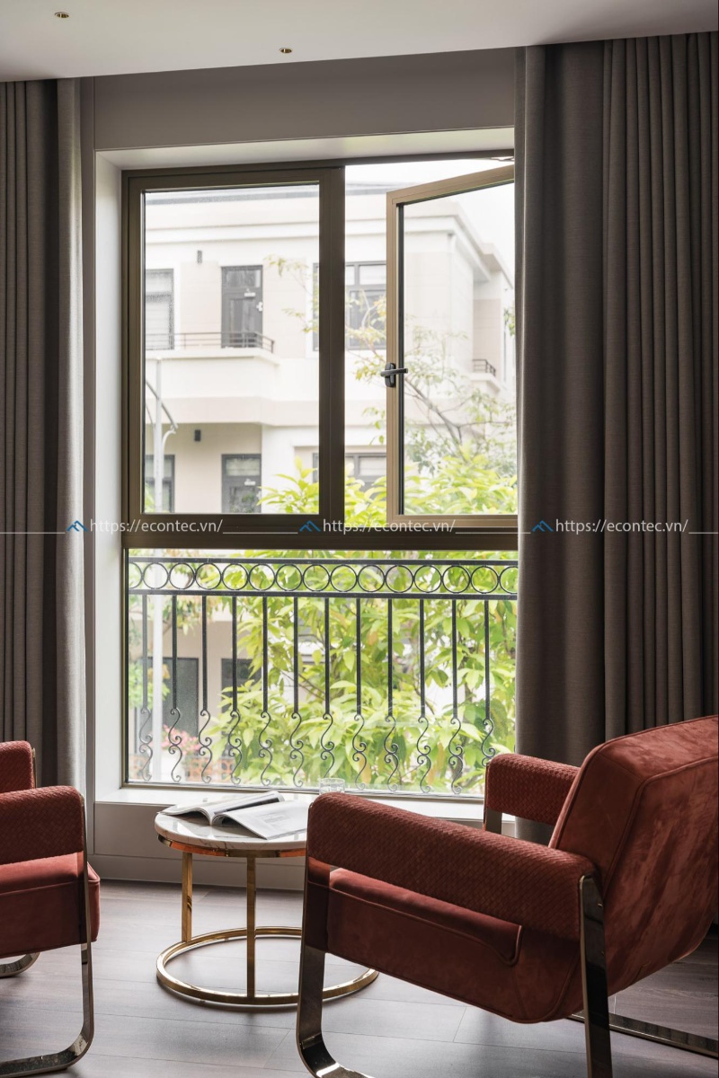 Kích thước cửa sổ 2 cánh chuẩn kỹ thuật tối ưu công năng và phong thủy