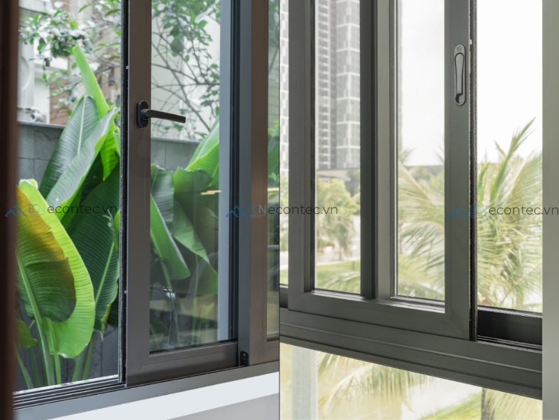 Cửa sổ mở lùa tiết kiệm diện tích, vận hành êm và bền bỉ