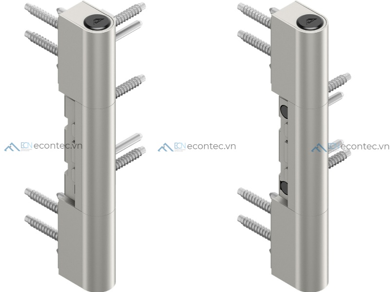 Khóa cửa trục xoay cần cấu tạo lớn và chịu lực cao chuẩn xác