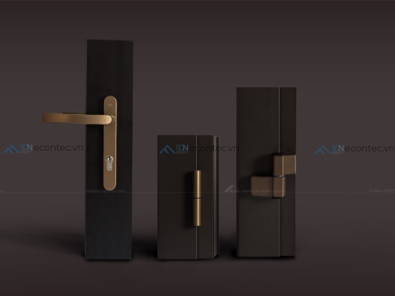 Phụ kiện Roto thiết kế sang trọng bền màu nâng tầm thẩm mỹ cửa nhôm