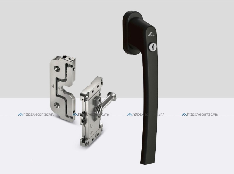 Phụ kiện Roto Patio Inowa giúp cửa vận hành êm ái, kín khít