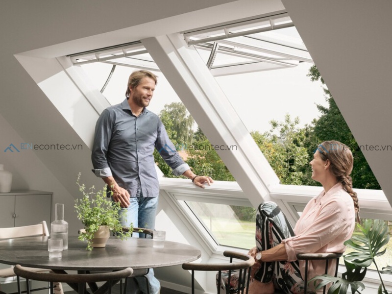Chọn cửa mái đúng loại độ dốc và mục đích để đảm bảo hiệu quả