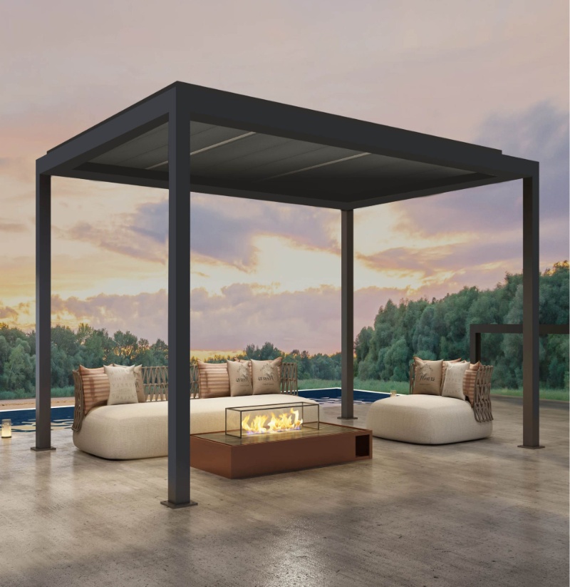 Pergola có khả năng chống nắng, chống mưa hiệu quả